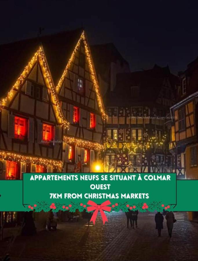 Coeur D'Alsace Colmar Vignobles Ouest Avec Terrasses Villa Wintzenheim Dış mekan fotoğraf